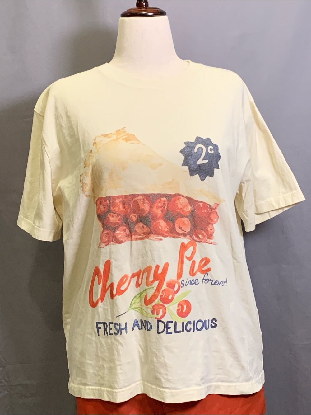 MAKU Cherry Pie Oversized Graphic Tee, Size S